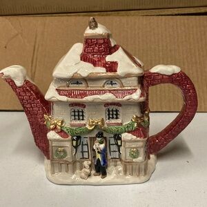 Fitz & Floyd 1987 made Japan New Old Stock tea pot / lid magical